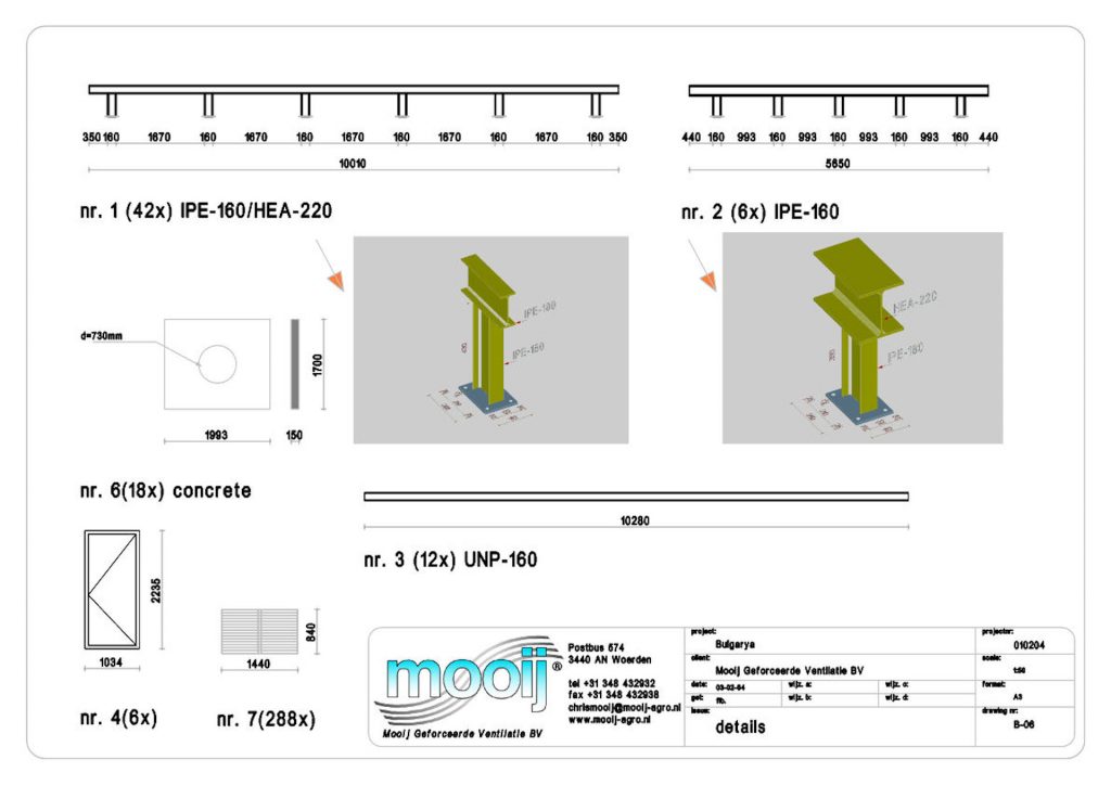 3d bouwkundig tekenwerk ventilatie units details